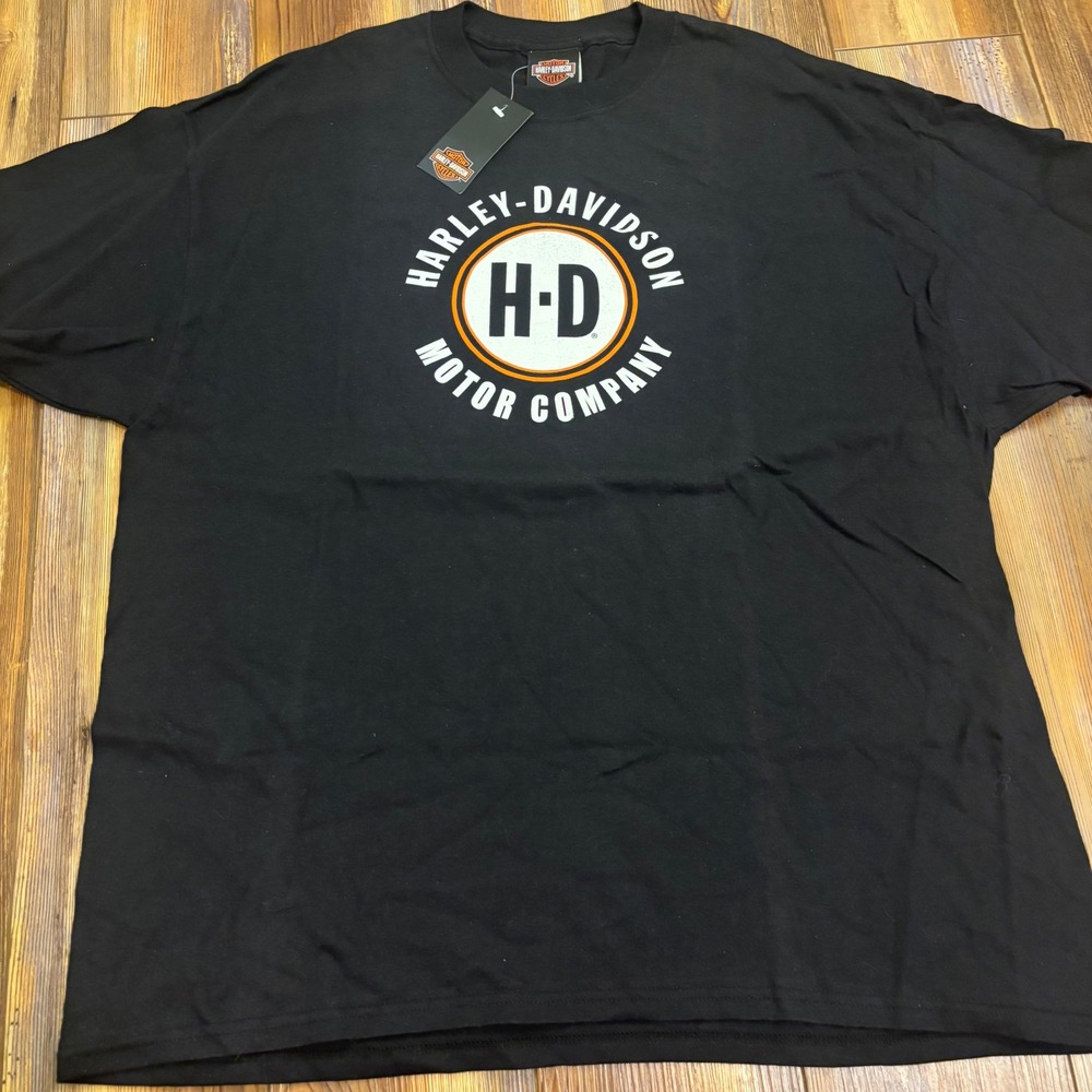 NWT Harley-Davidson Mens XL T-Shirt Black Vehicle Operations York PA Graphic NEW